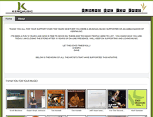 Tablet Screenshot of kerfmusic.com
